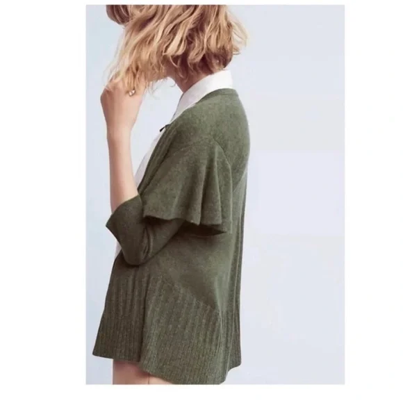 Anthropologie Left of Center Cardigan Sweater - Picture 4 of 7